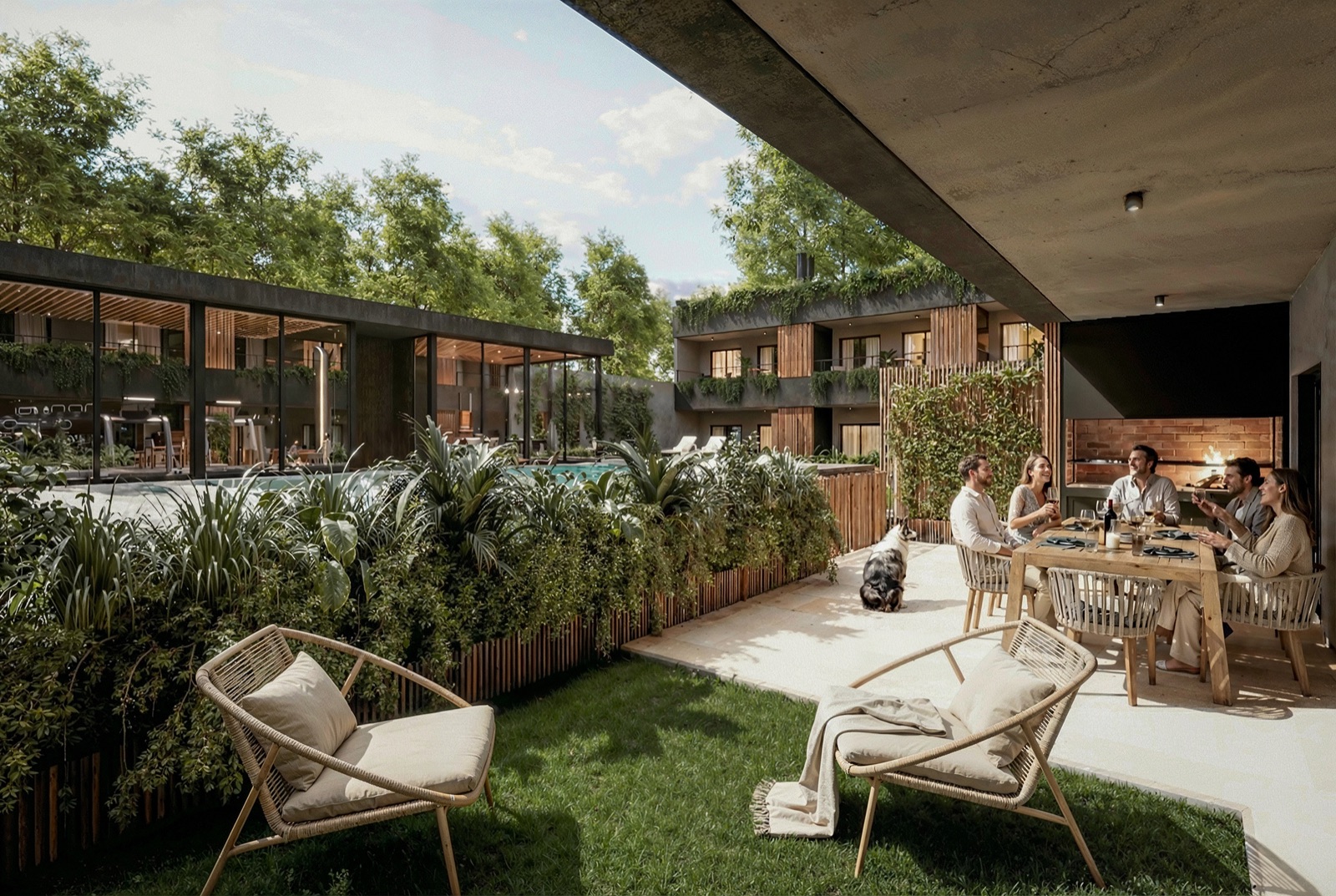 SierraViva — Jardín Privado